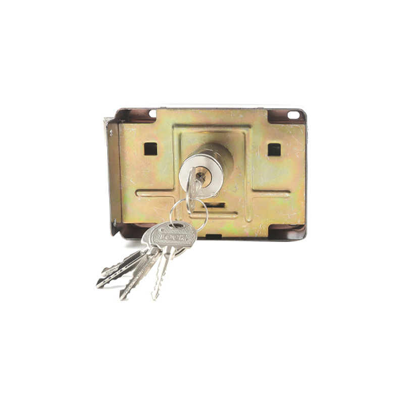 waterproof cylindrical locking pin knob outdoor keypad with keys rim lock door deadbolt lock