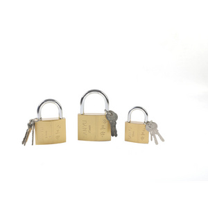 High Security Cylinder Brass Pad Locks Cylinders Safety Padlock Locks Pad Lock with Master Key