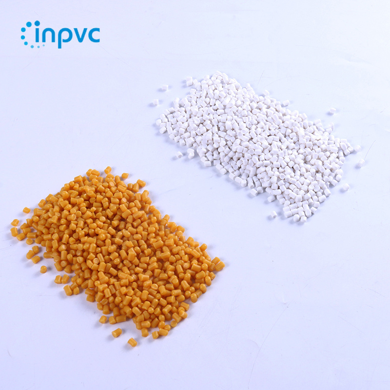 Factory high quality Plastic Virgin PVC compound/PVC granules recycle PVC raw material for shoe/slipper/wire and cable