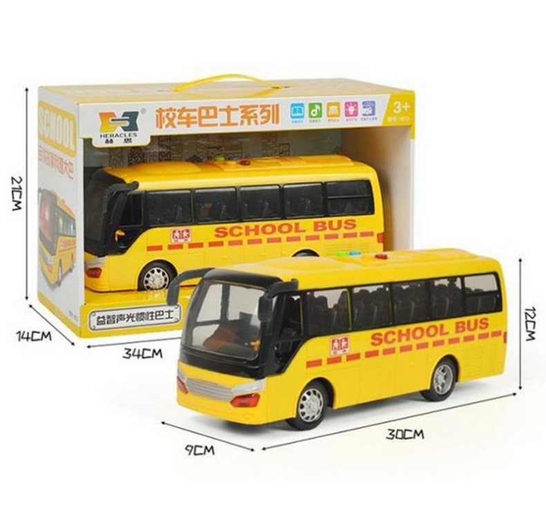 Sell High-Quality Mini Alloy Pull Back Bus Set Inertia Car Vehicle Toy For Kids