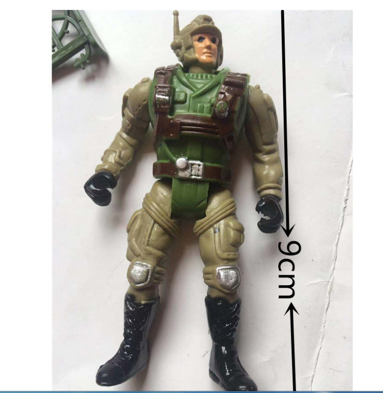 China Factory Good Quality Soldier Toy Army Men Toy Soldier Action Figure Market Popular Plastic Soldiers Set