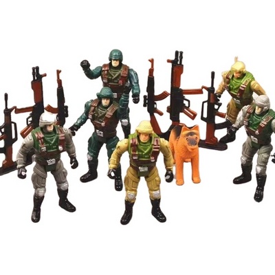 China Factory Good Quality Soldier Toy Army Men Toy Soldier Action Figure Market Popular Plastic Soldiers Set