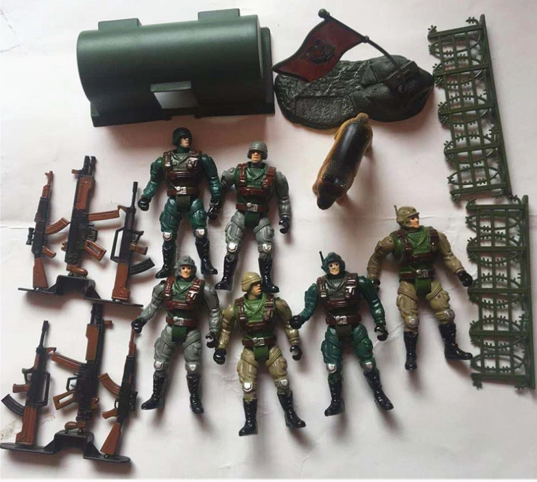 China Factory Good Quality Soldier Toy Army Men Toy Soldier Action Figure Market Popular Plastic Soldiers Set