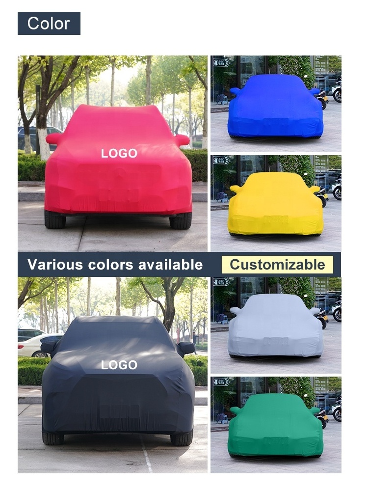 Fast Delivery Anti-Dust Luxury Stretch Anti Hail Snow Outdoor Full Car Cover For UV Protection