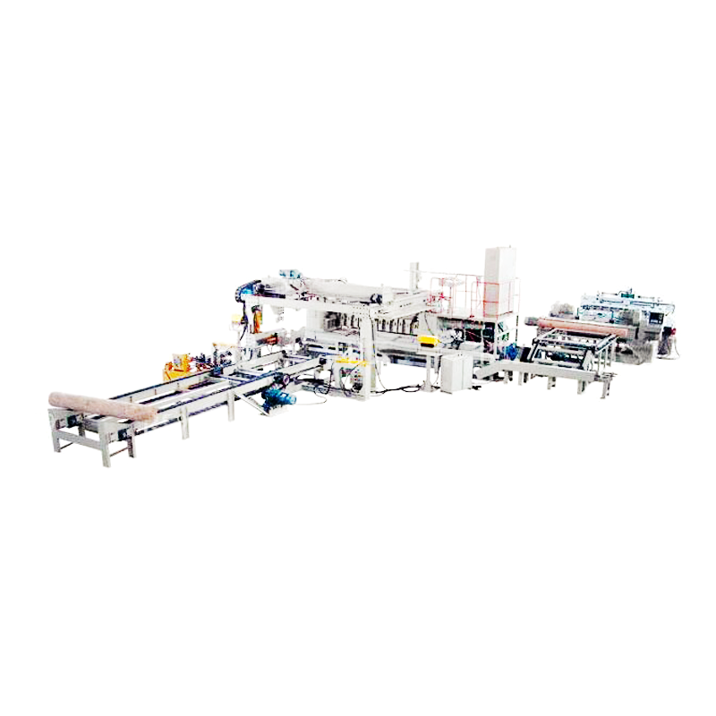 Plywood Production Line 4ft Spindle Core Veneer Peeling Machine Wood Log Debarker for Sale Wood Panel Machine