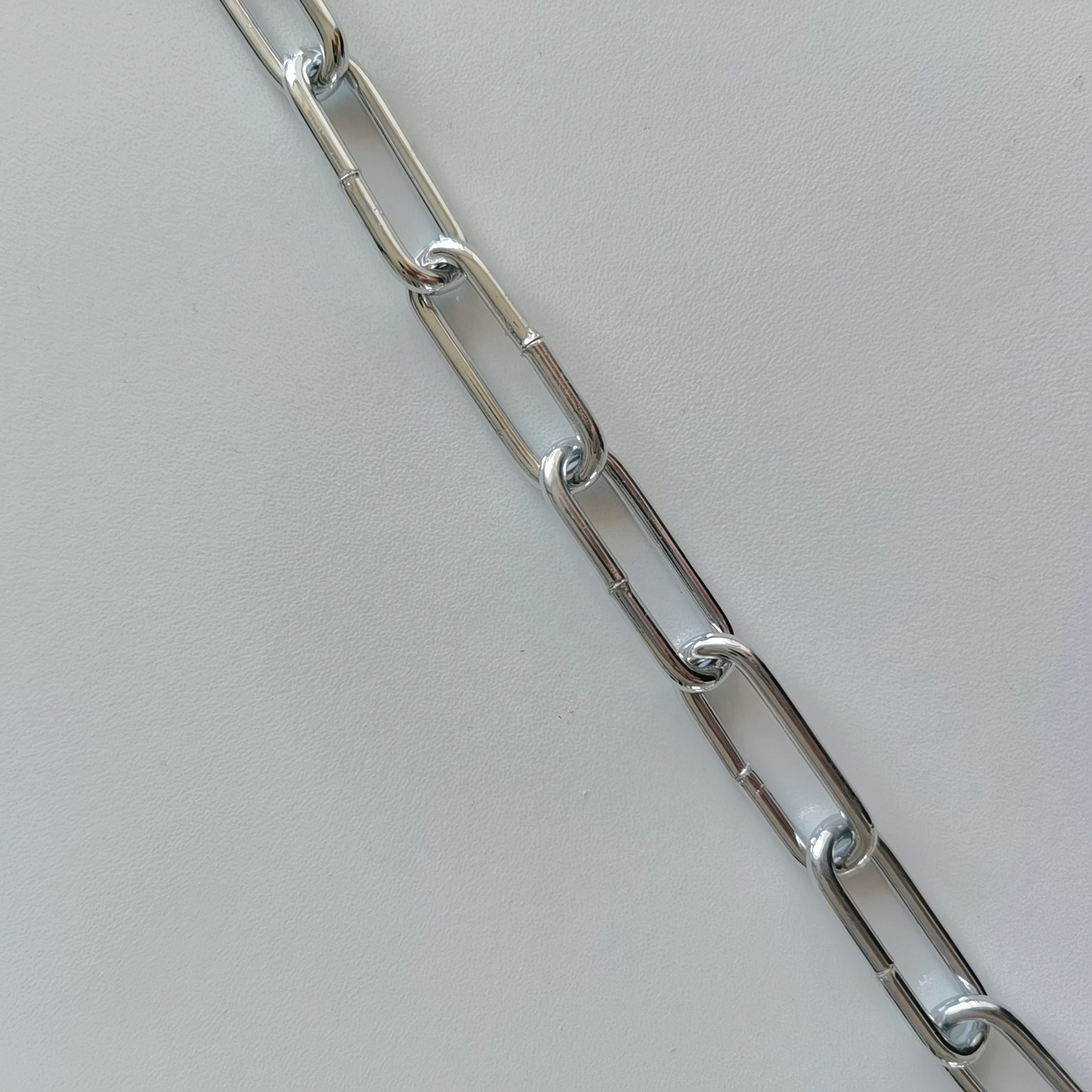 3MM Q235 Steel Iron Zinc Plated DIN5685C Long Link Chain