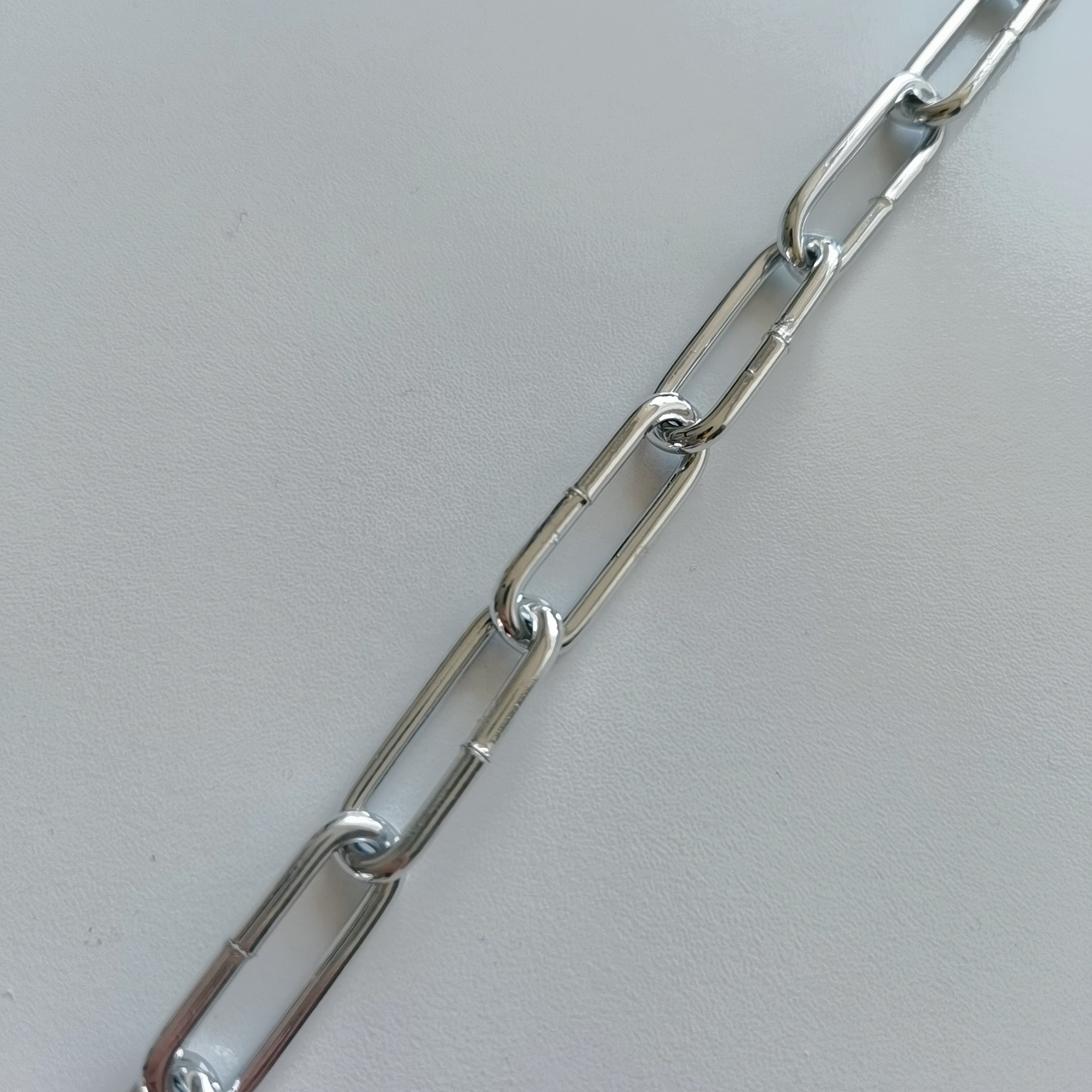 3MM Q235 Steel Iron Zinc Plated DIN5685C Long Link Chain