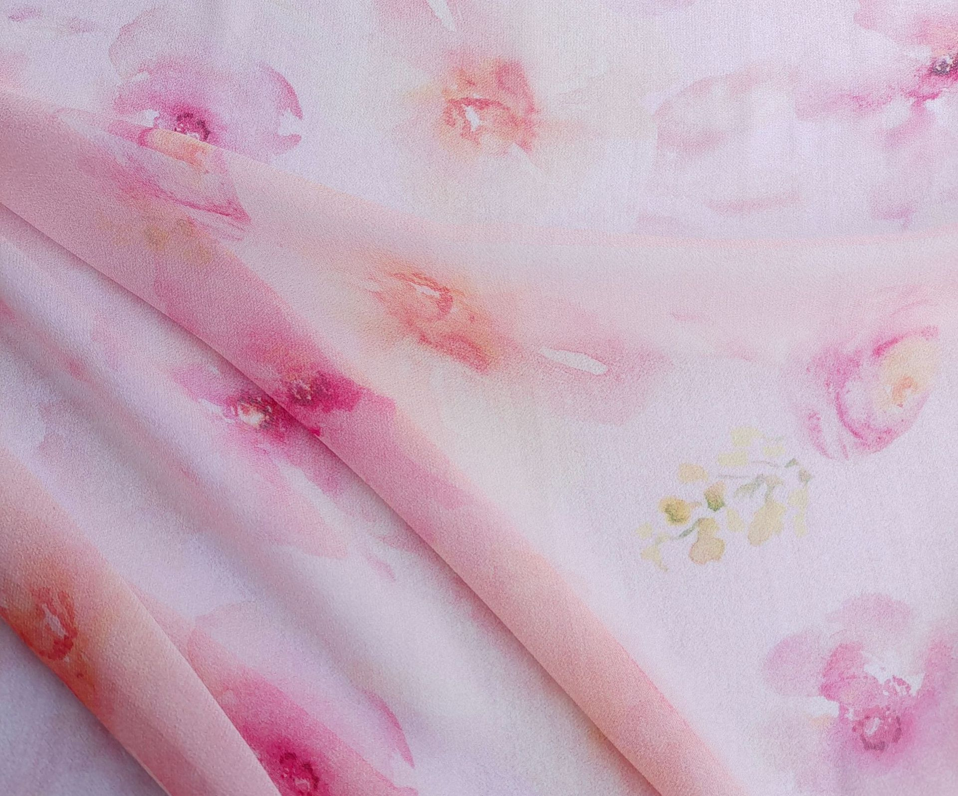 6mm 140cm printed floral georgette pure silk fabric georgette silk fabric