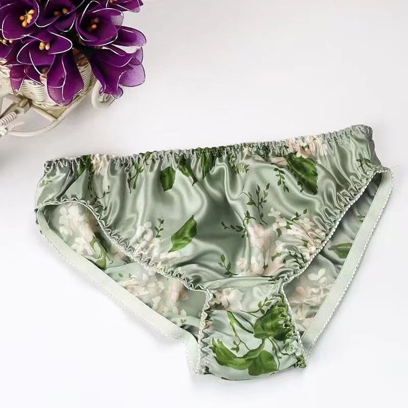 100% ice silk panties mature women in silk panties mulberry silk panties