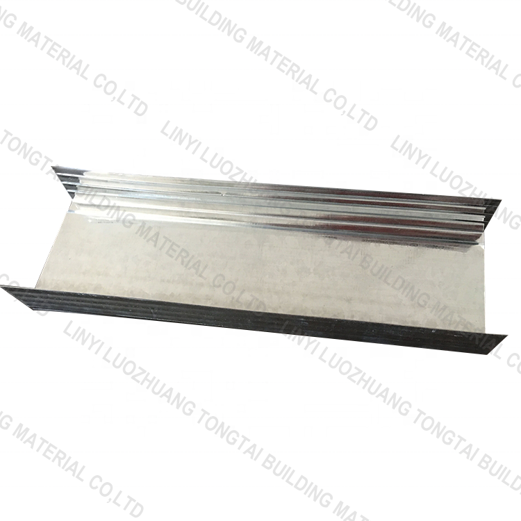 Gypsum Studs and Channels light steel keel drywall partition metal stud track furring channel