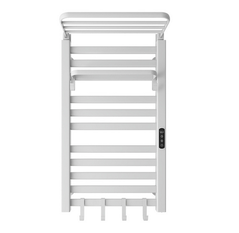 Electric towel rack white / black   towel racks for small bathrooms