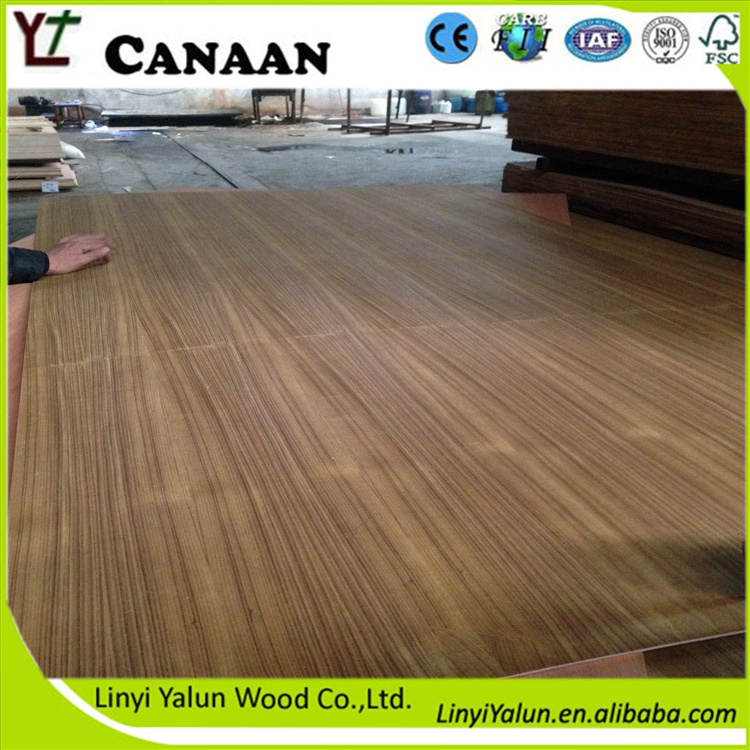 4mm 3*7 burma teak QC/CC veneer faced fancy plywood to Iraq