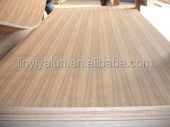 3~19mm Oak Cherry Sapele Bamboo Fancy Wood Veneered Plywood Sheets