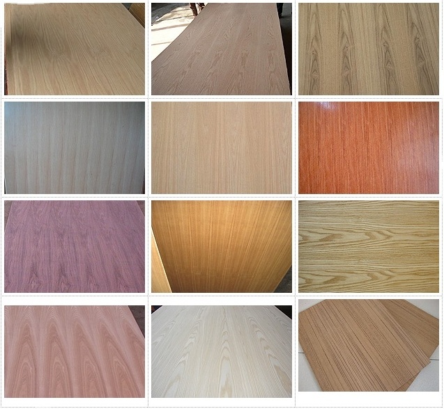 3~19mm Oak Cherry Sapele Bamboo Fancy Wood Veneered Plywood Sheets