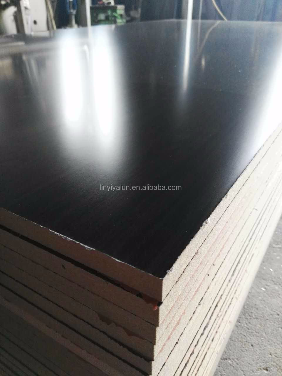 3mm -18mm Dark Brown Hardboard HDF Board from Linyi Wood Fiber Fiberboards MDF