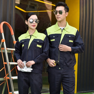 Working Overall Dust Proof Long Sleeve Wear Resistant Multi Pocket Waist Repair Mechanical Jumpsuits Coverall Work Uniform