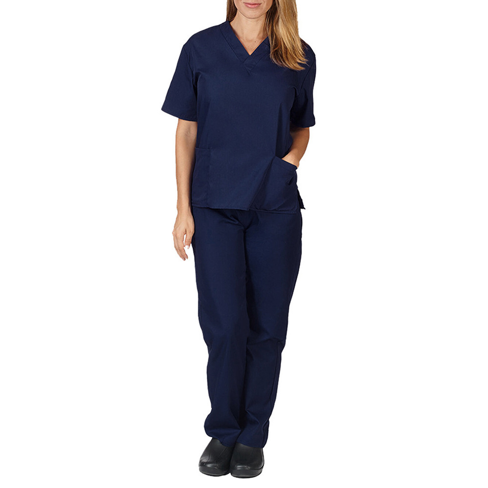 Short sleeve shirts medical designs joggers 72%polyester 21%rayon and 7%spandex hospital nursing scrubs sets nurse uniform