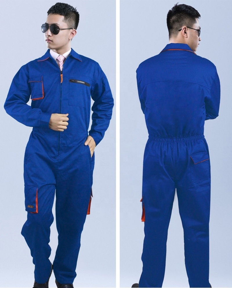 Worker Overall Jumpsuit Auto Repairman Mechanical Work clothing plus size singer costume Male/Female Uniform Coverall