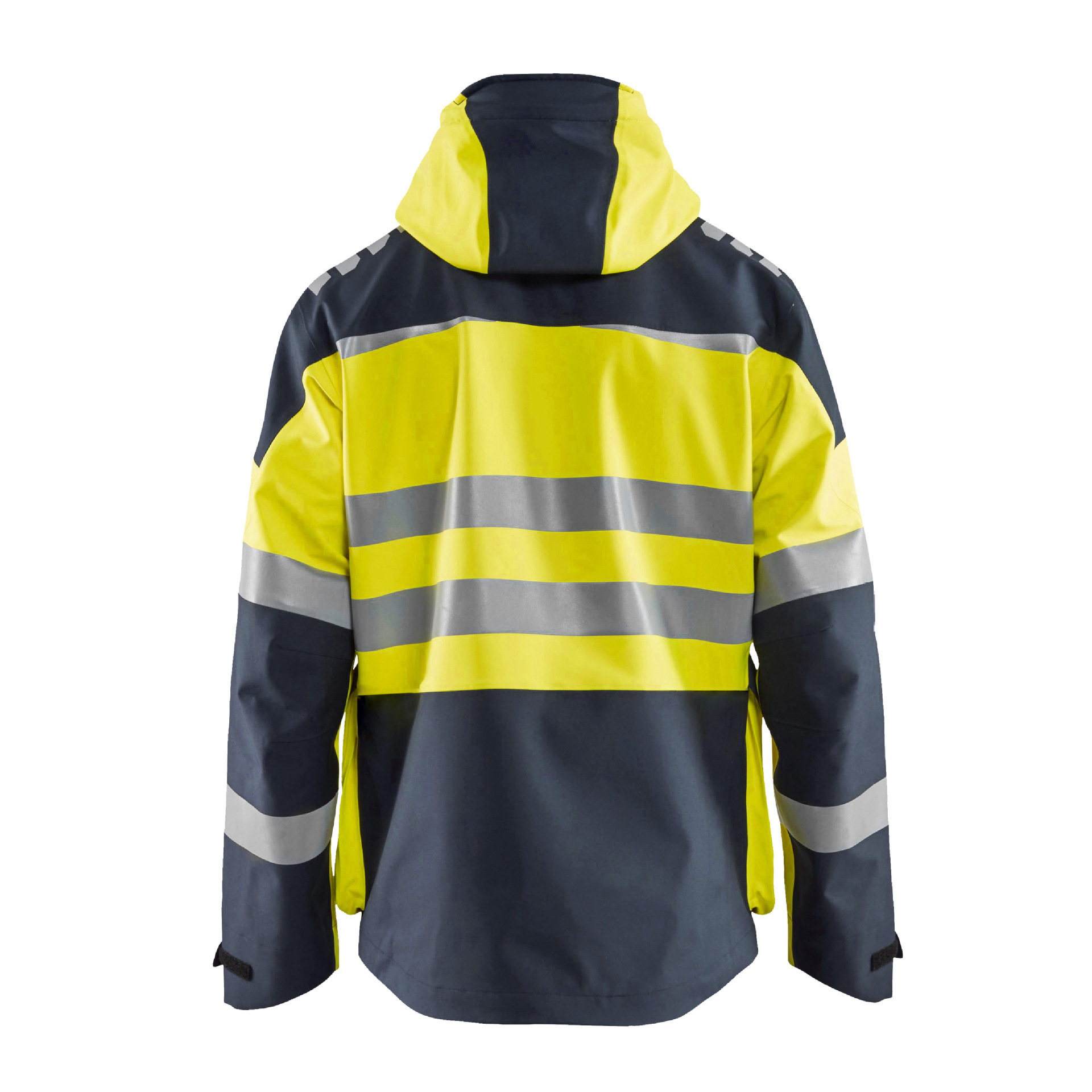 Construction Hi Vis Long Sleeve Safety yellow Jacket Reflective