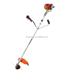 2 stroke engine  52cc garden petrol gas gasoline shoulder weed grass trimmer brush cutter machine artificial  with spare parts