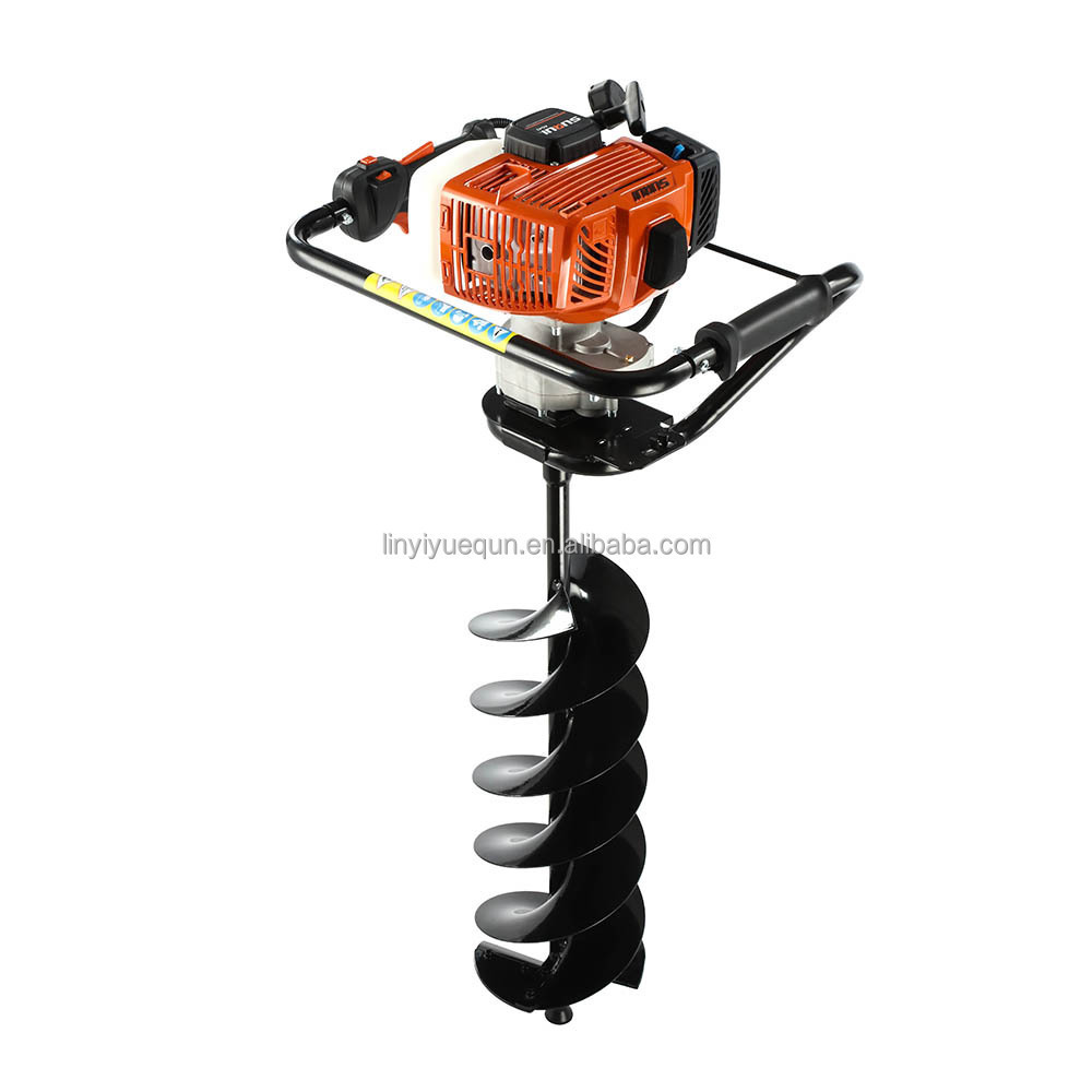 tree planting digging machine / earth auger portable earth auger pole hole digger price