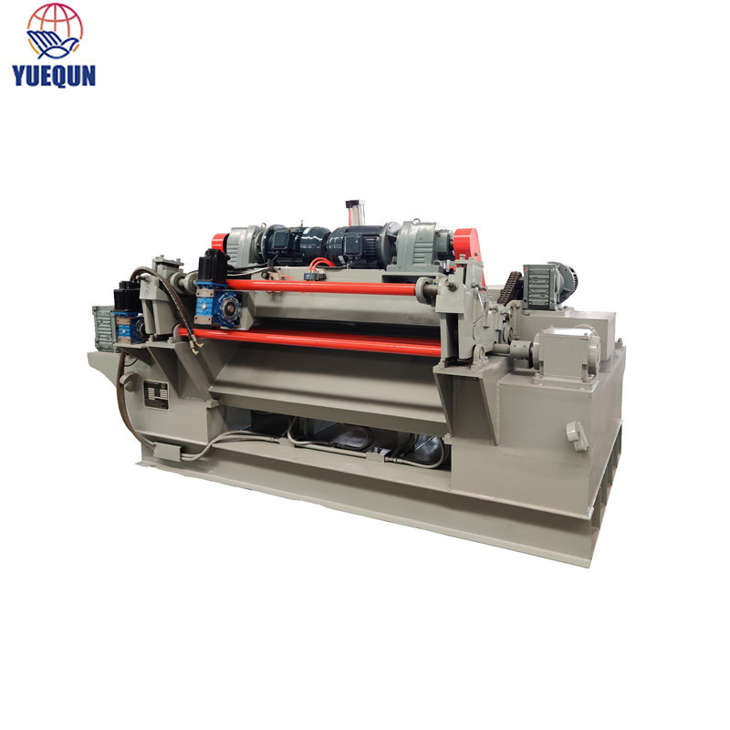 Wood veneer rotary cutting lathe spindless veneer peeling machine for plywood production line