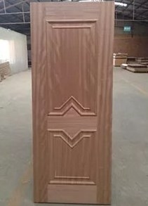 natural wood veneer door skin mdf  moulded skin door mdf moulding wardrobe door panel