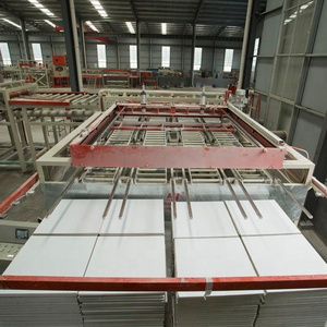 PVC gypsum ceiling board making/gypsum board making machine/ pvc gypsum ceiling tiles production line