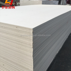 White PVC film laminated gypsum ceiling tiles