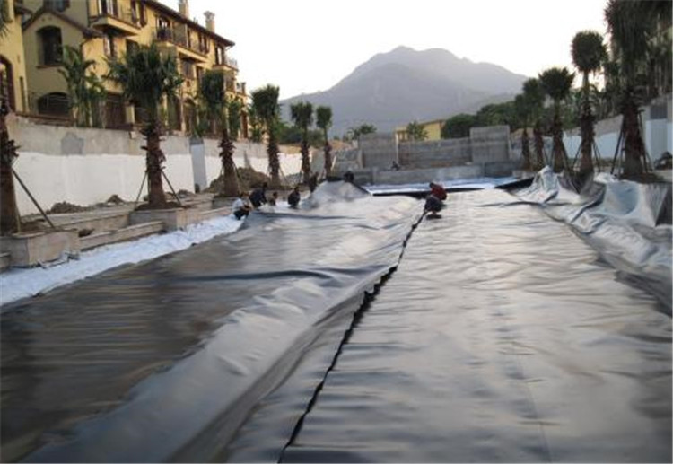 damp proof membranes Hdpe Fish Pond Liner Gardens Pools Pvc Membrane Reinforced Geomembrane