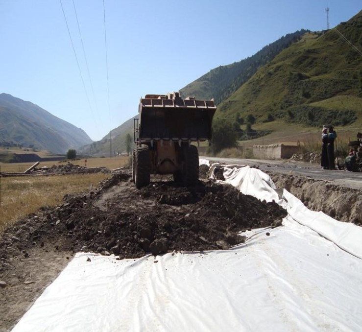 high quality adhesion geomembrane production line as agriculture pond liner Composite geomembrane HDPE sheet plastic