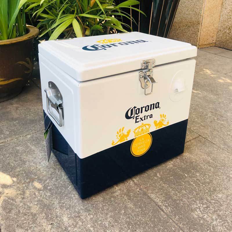 corona cooler box/beer box/outdoor insulated cooler