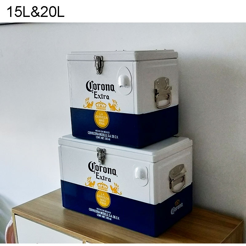 corona cooler box/beer box/outdoor insulated cooler