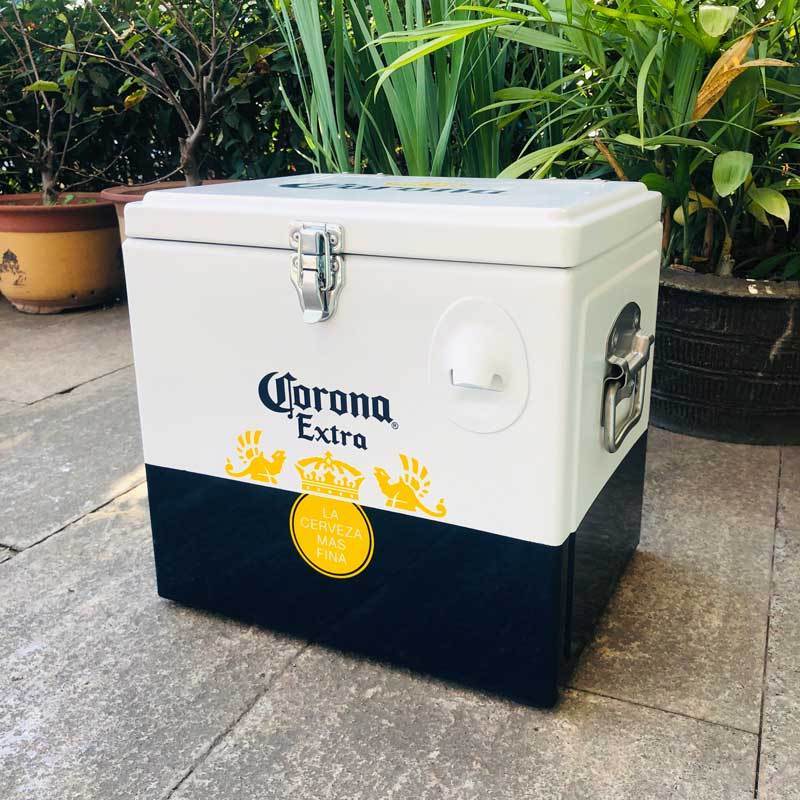 corona cooler box/beer box/outdoor insulated cooler