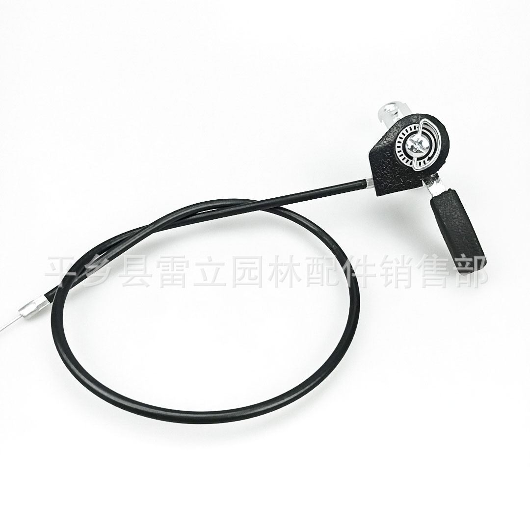 Supply of gasoline micro tiller accessories 168F throttle switch cable lawn mower plastic handle switch