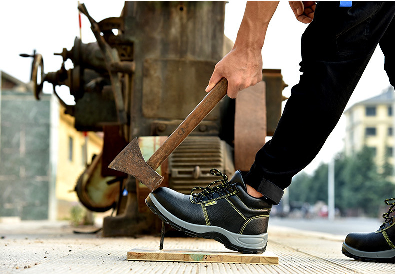 Indestructible S3 Industrial Safety Shoe Men  Construction Protective Security Work Shoe Steel Toe