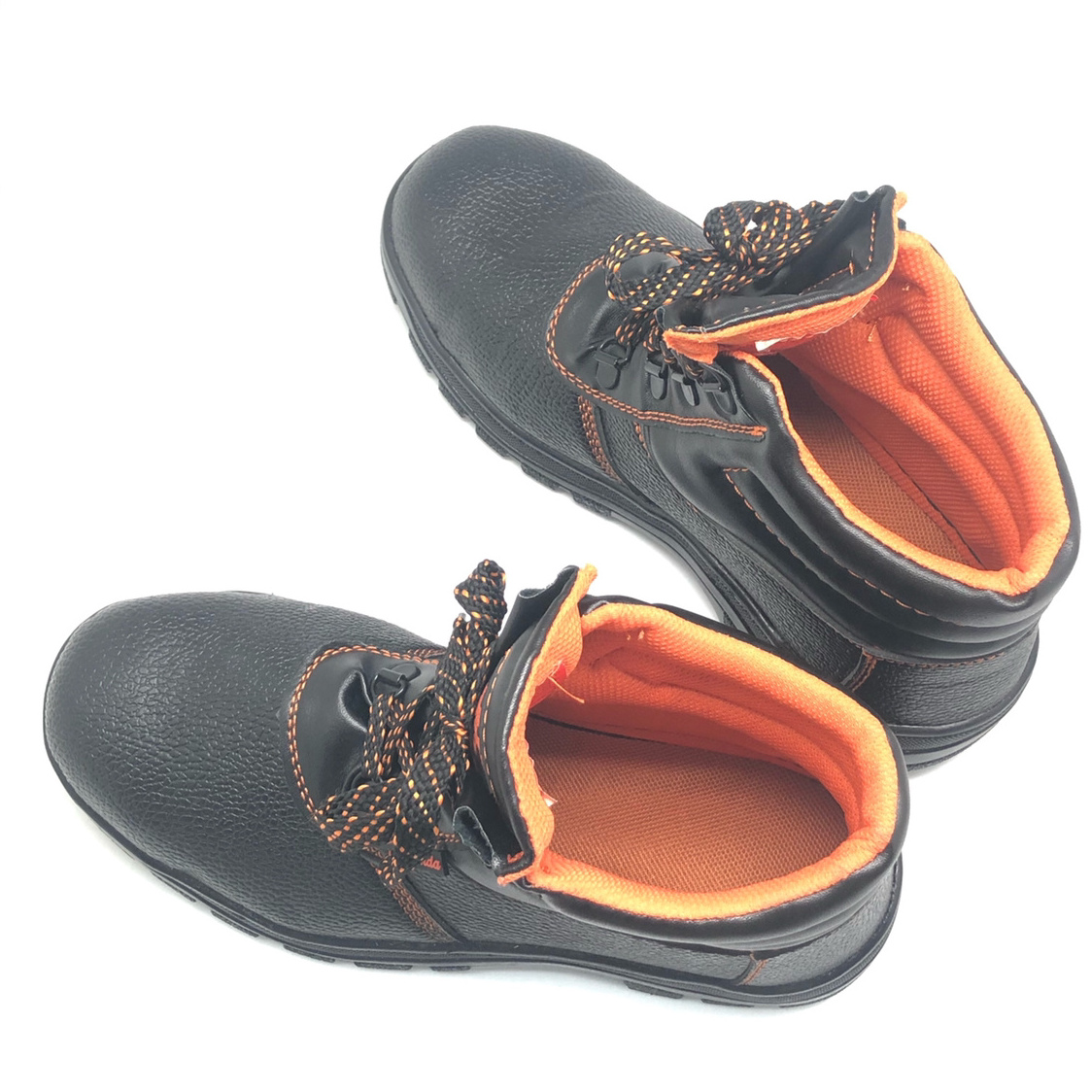 Wear-Resistant Anti-slip Steel Toe Safety Shoes Boots Men Working