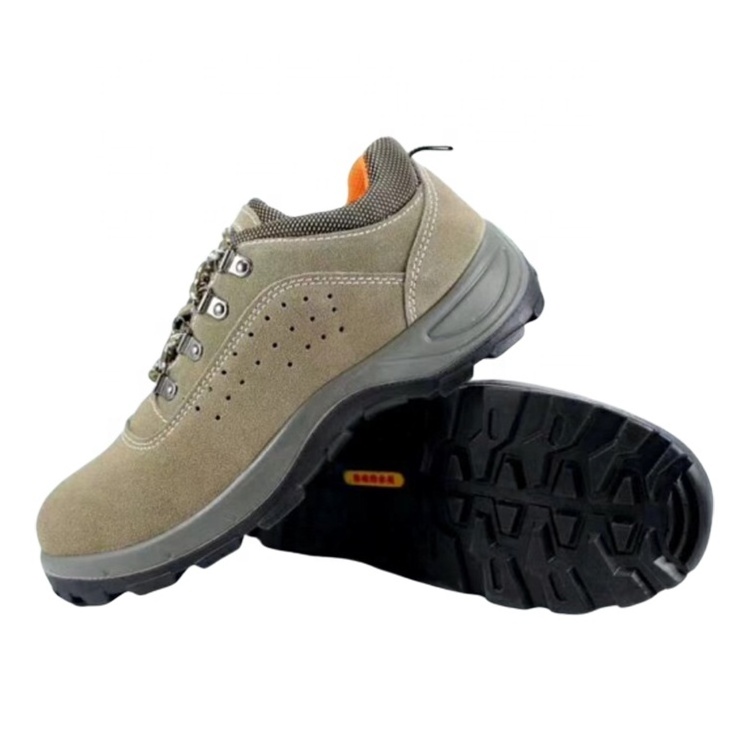 2023 new style  industrial work steel toe cap men's safety shoes