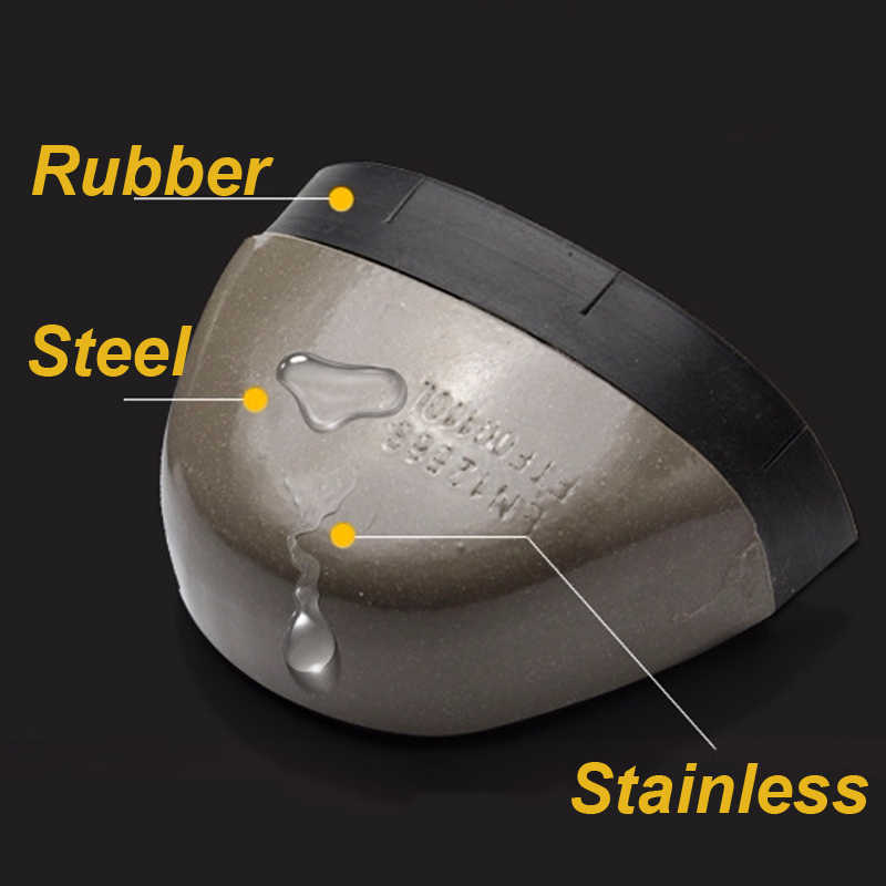 round cheap steel toe cap removable fashion safety work shoe steel toe cap