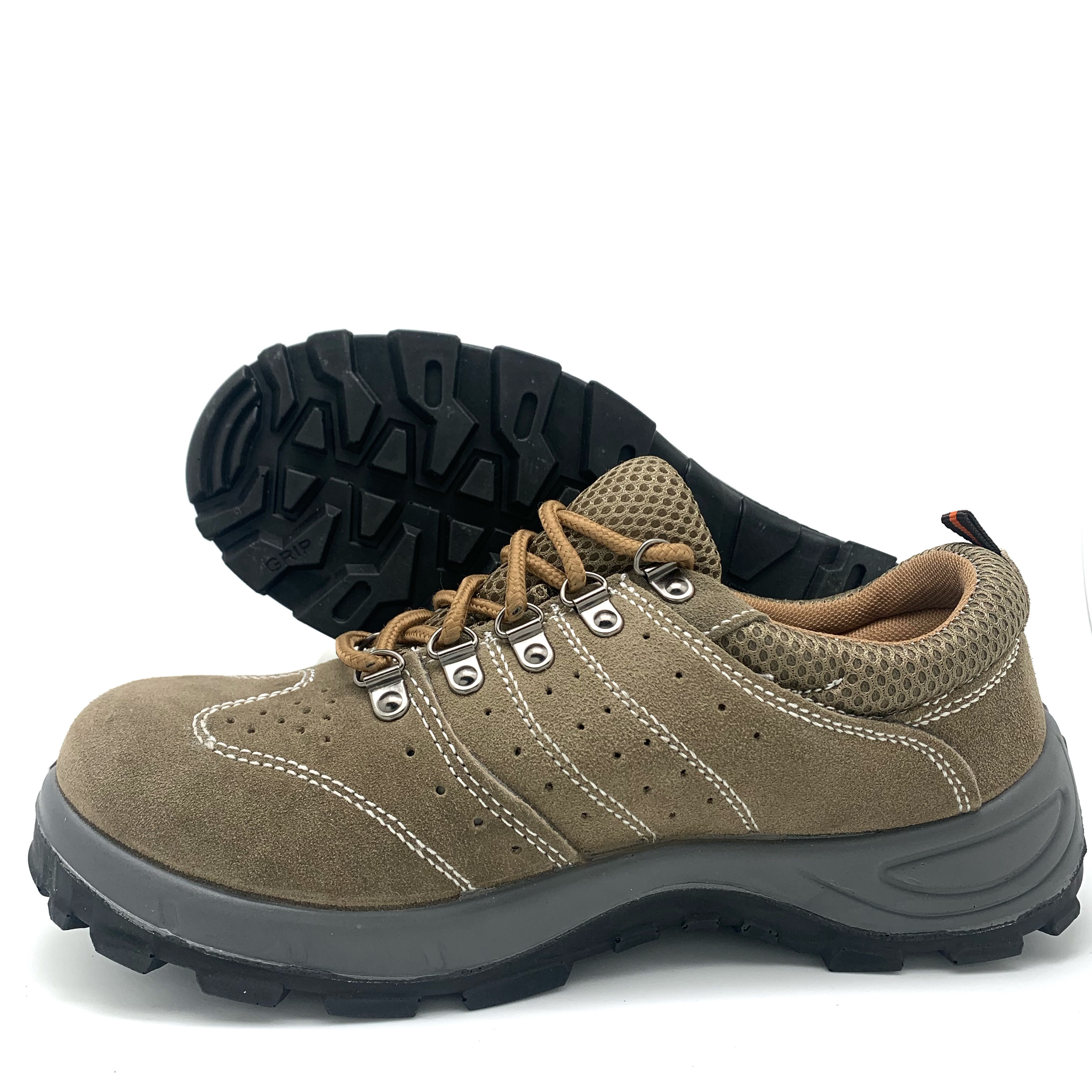 2023 new style  industrial work steel toe cap men's safety shoes