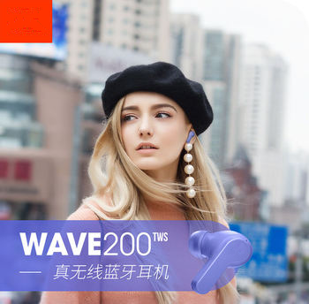 Original Wave 200TWS  True Wireless BT Earphones Stereo Earbuds Bass Sound Headphones Headset Mic