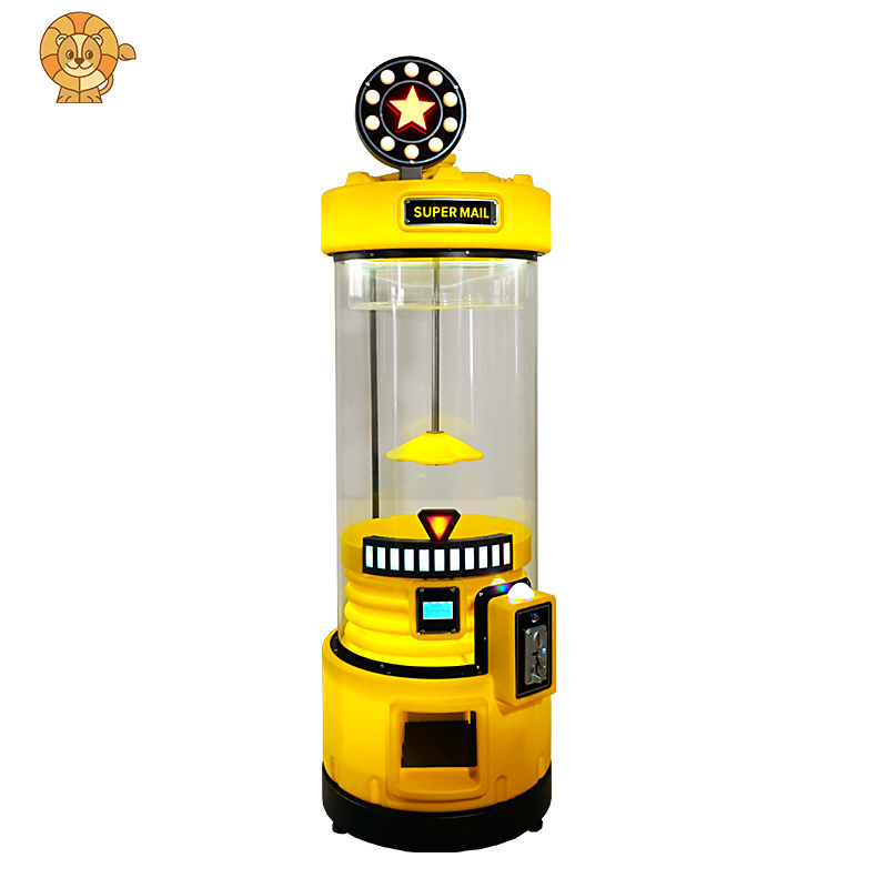 Newest Coin Operated Super Mail Capsule Toy Vending  Prize Gashapon Carnival Machine  gacha vending machine Arcade Game Machine