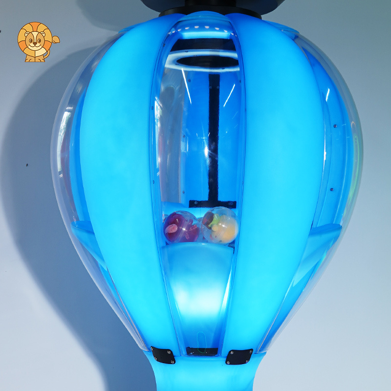 2023 New hot indoor playground equipment coin-operated Super Balloon capsule vending machine Gaza ball toy vending machine