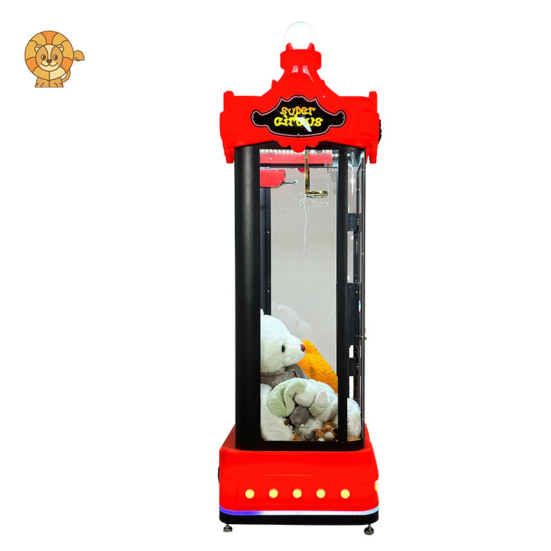 Factory outlet mall Indoor shopping center coin-operated prize claw claw crane plush doll toy gift machine for sale