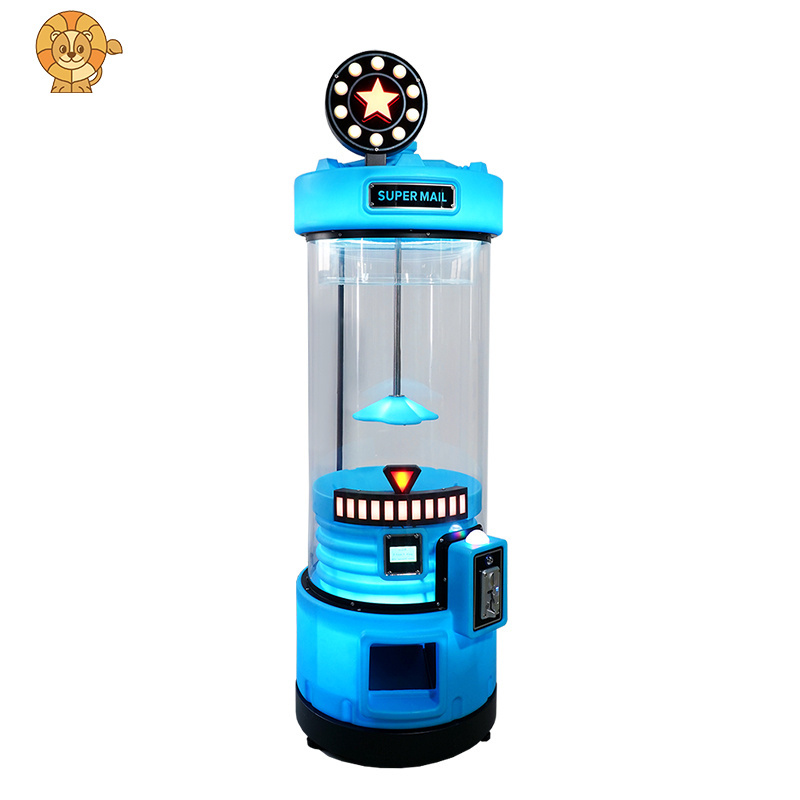 Newest Coin Operated Super Mail Capsule Toy Vending  Prize Gashapon Carnival Machine  gacha vending machine Arcade Game Machine