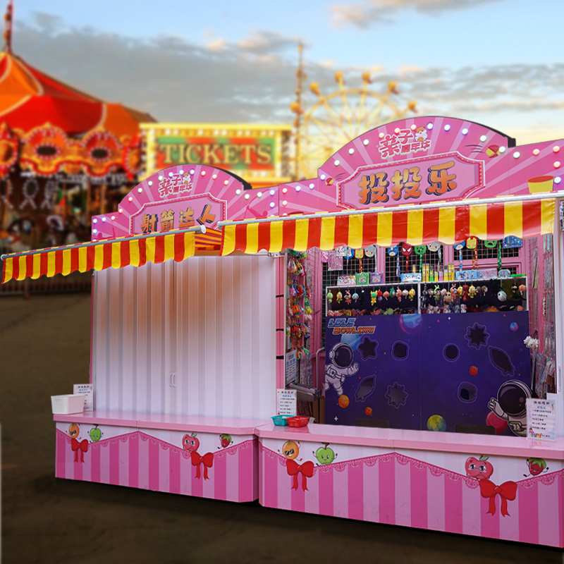 Hot Products Indoor and Outdoor Playground Children Adult Carnival Booth Games Square Park Carnival Rides