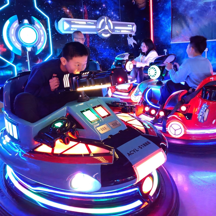 Amusement park equipment bumping collision car Electric dodgem  Electric Bumper Car Control Bumper Cars