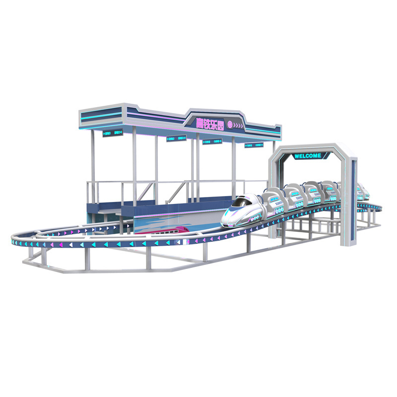 New Design Buy A Amusement Park Rides Equipment Kids Track Train  Mini Roller Coaster For Sale