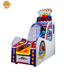 Factory Direct Price Indoor coin operated arcade Fun Sandbags Carnival Lottery Machine Throwing Sandbag Game Machine