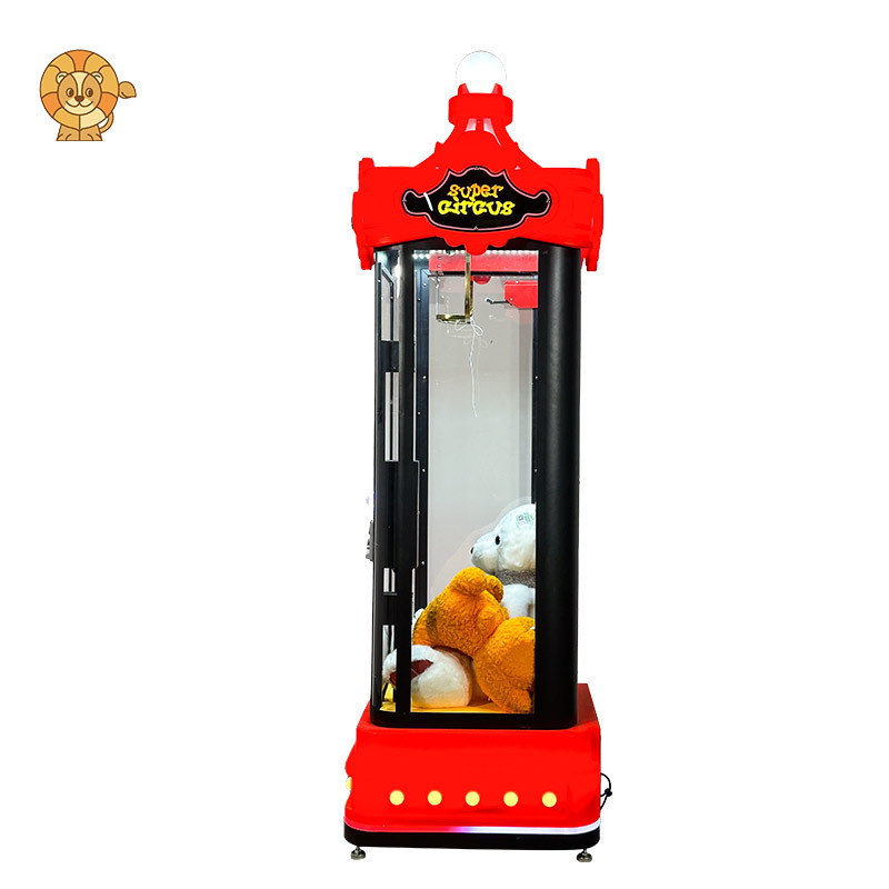 Factory outlet mall Indoor shopping center coin-operated prize claw claw crane plush doll toy gift machine for sale